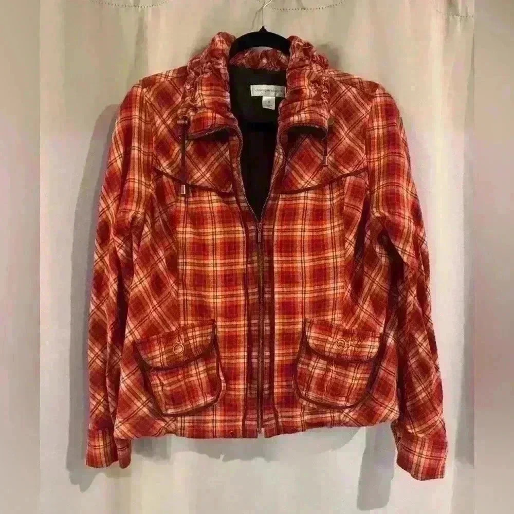 Women’s Plaid Christopher & Banks Jacket